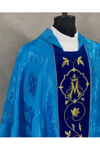 Chasuble 73d-11 mariale