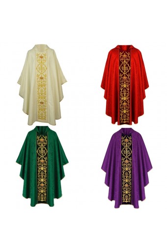 A set of 4 chasubles 133