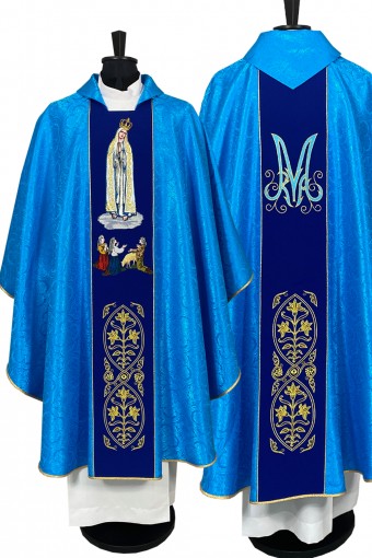 Marian Chasuble 189d (blue)