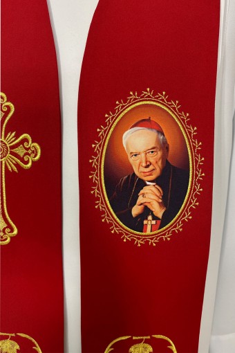 Stuła z Kardynałem Stefanem Wyszyńskim S- 137 a