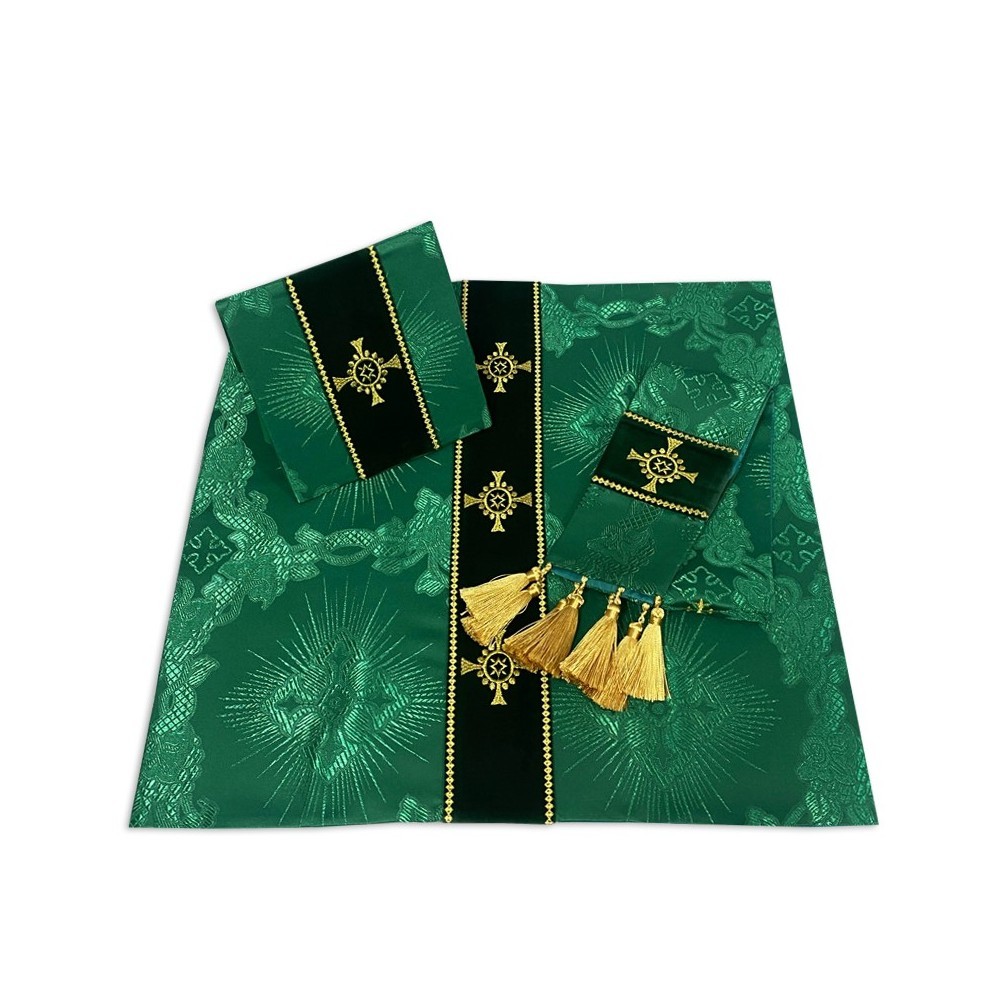 Burse, maniple and chalice veil BMV-340