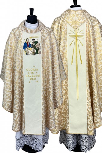 Chasuble 190 - the crowns...