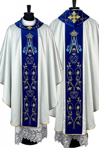 Marian Chasuble 98 - col brodé