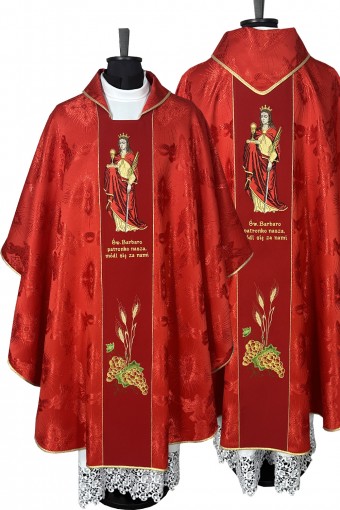 Chasuble 105 "Sainte Barbe"