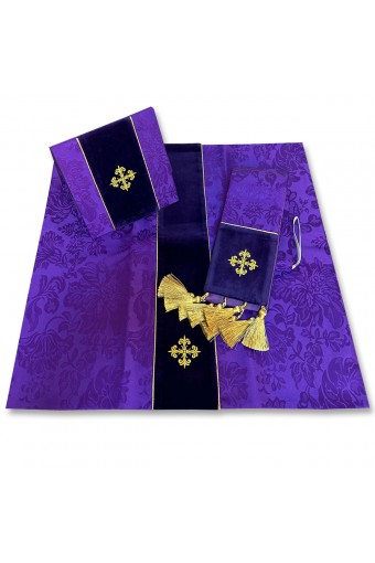 Burse Maniple and Chalice Veil Set BMV-2-d-1