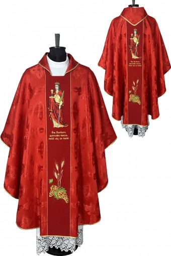 Chasuble 105 "Sainte Barbe"