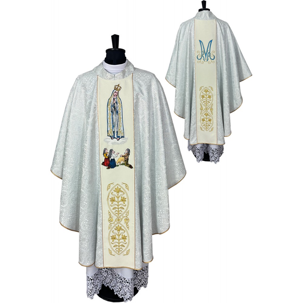 Marianische Kasel 189b-1 „Unsere Liebe Frau von Fatima“