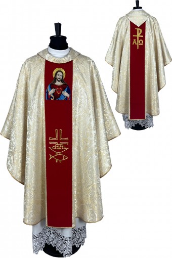 Chasuble 35 "Coeur de Jésus"