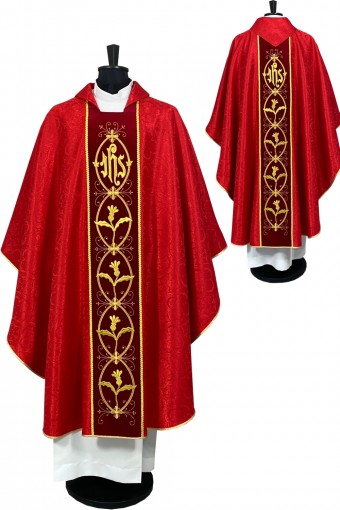 Chasuble 149d - velvet belt