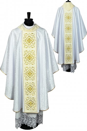 Chasuble 54 ecru belt