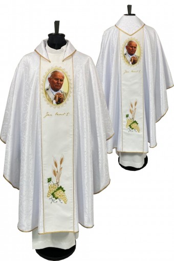 Chasuble 65d "Jean-Paul II"