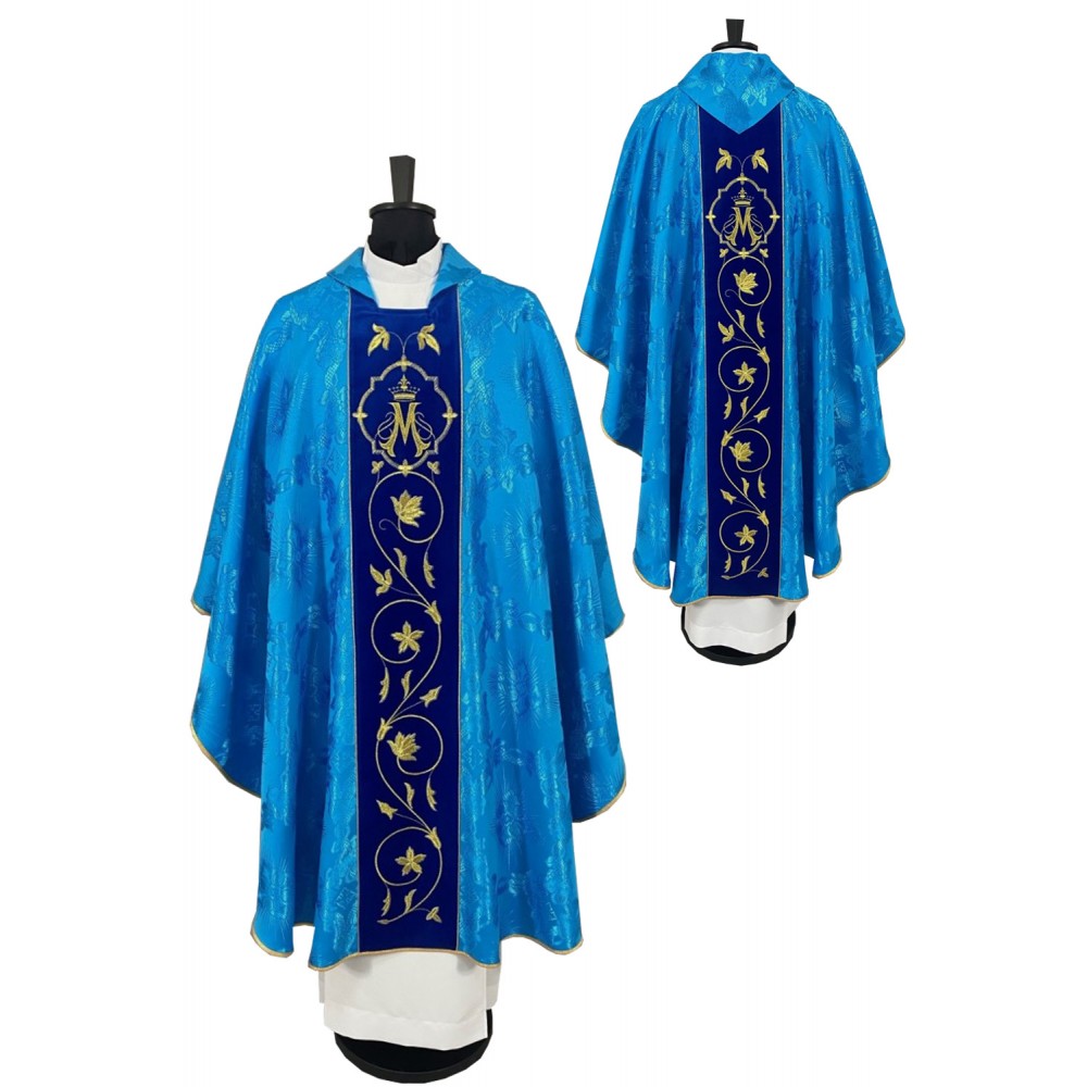 Chasuble 73d-11 mariale