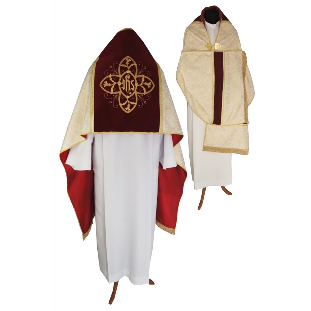 Humeral Veil W-15 - golden rosette