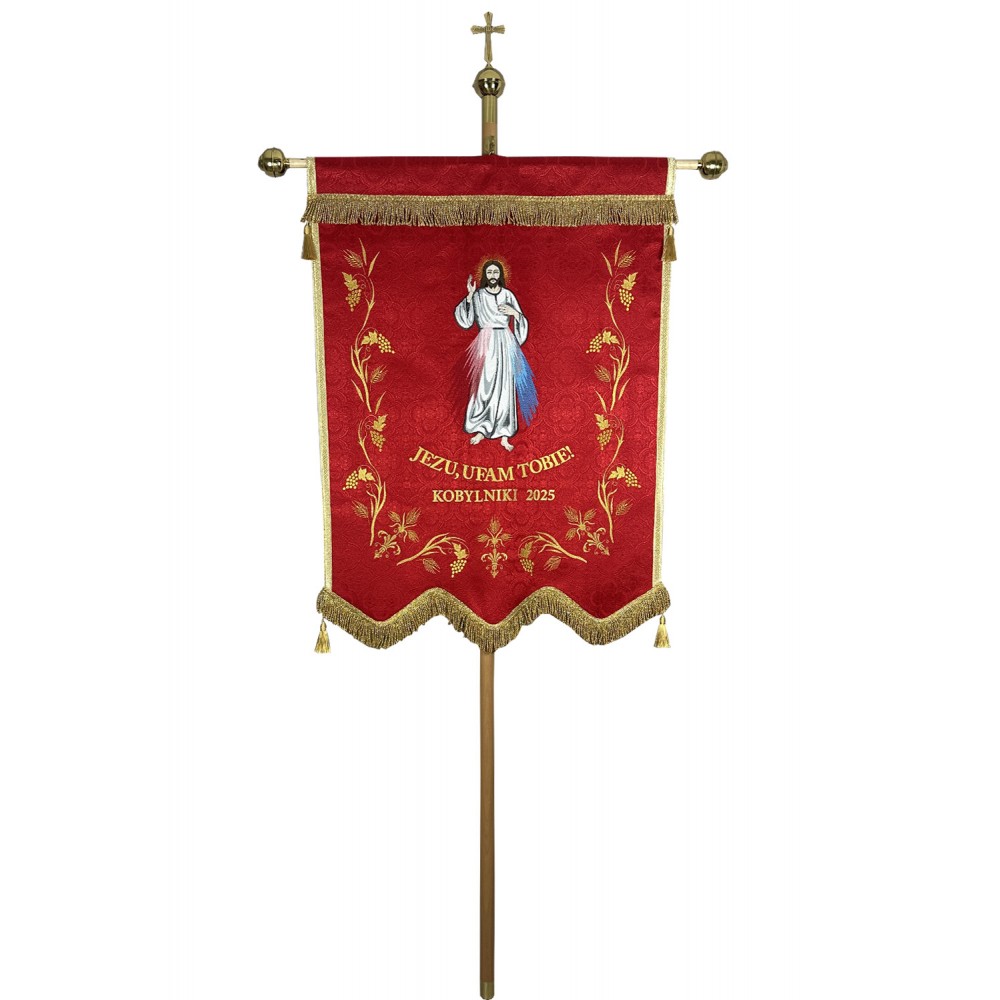 Bannière de l'église Ch-5 "Je te fais confiance Jésus"