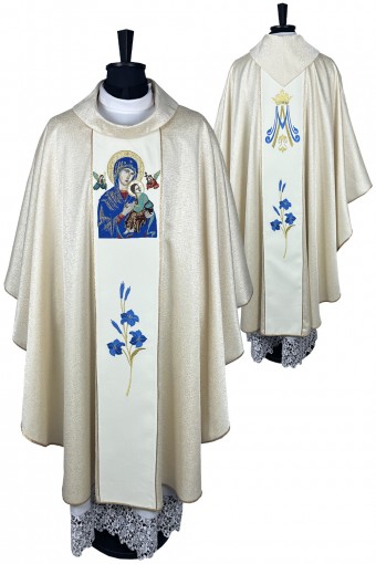 Ornat Maryjny O- 290 b "Matka Boska nieustającej pomocy"