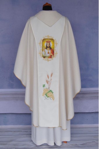 Pas Nakładany 3 na Ornat  "Chrystus Król"