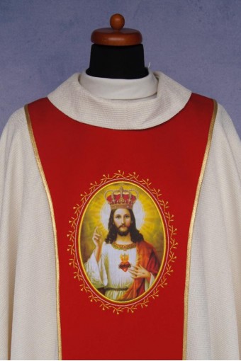 Pulled-On Chasuble Belt 3 "Christ the King"