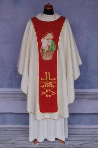 Ceinture chasuble à enfiler 4 "St. Joseph"