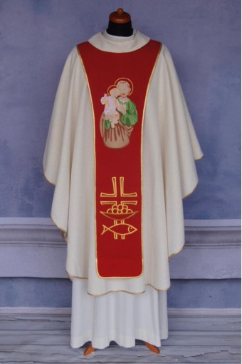 Pulled-On Chasuble Belt...
