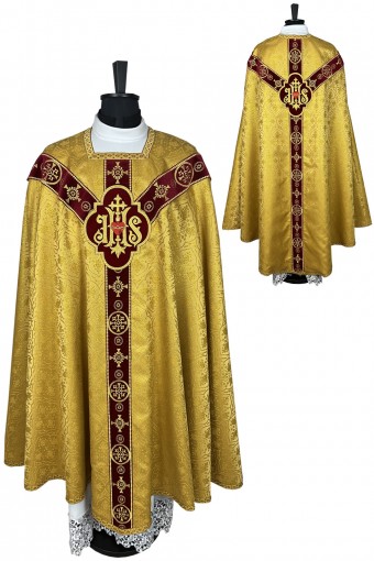 Chasuble conique dorée 1