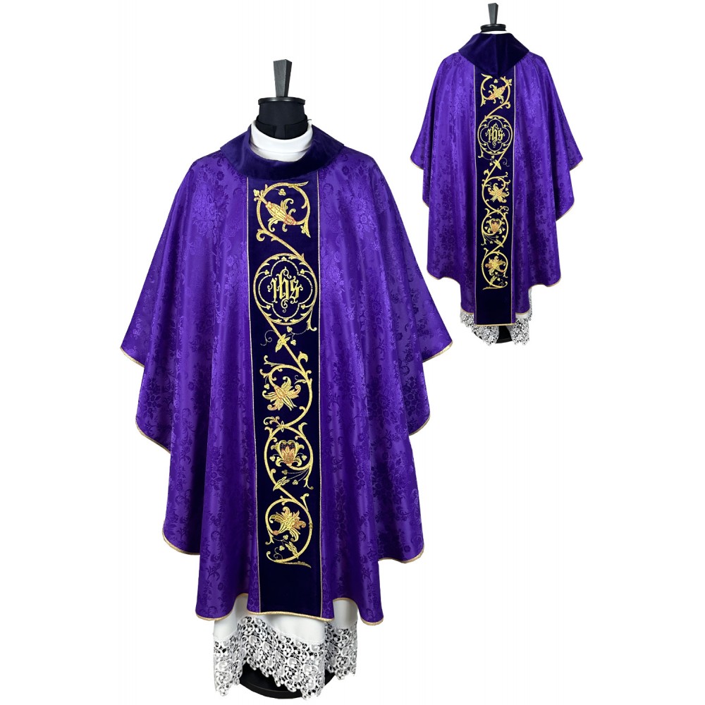 Chasuble 74d col bénitier