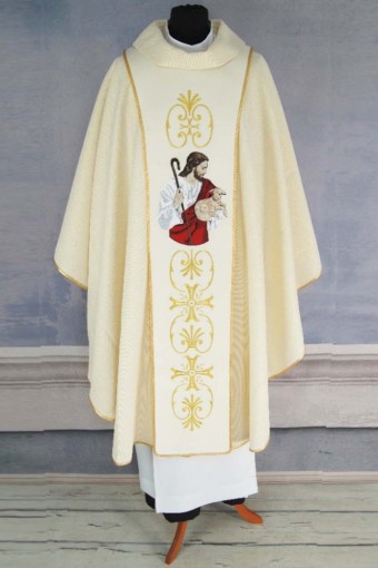 Pas Nakładany 6 na Ornat  "Chrystus Pasterz"