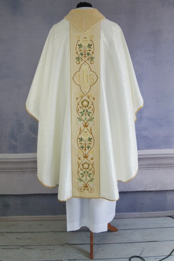 Chasuble 95 Damask Cowl Neck