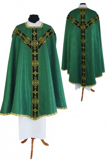 Chasuble conique verte 2