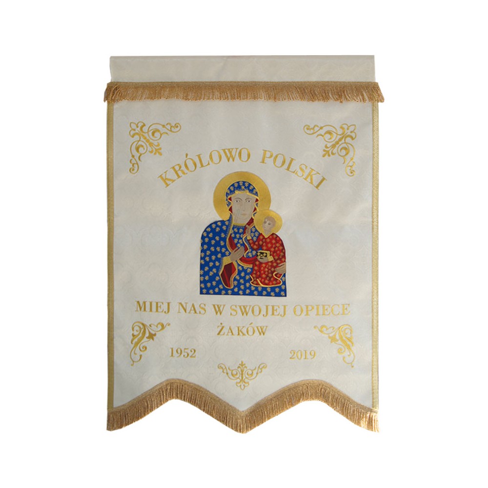 copy of Bannière de l'église (Ch-1)  Jean-Paul II/Mère de Dieu