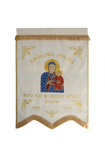 Banner Ch-1 -VORDERSEITE- Johannes Paul II. Mutter Gottes