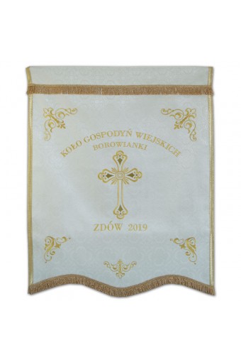 Church Banner  Ch-2 - THE BACK- St. Martha