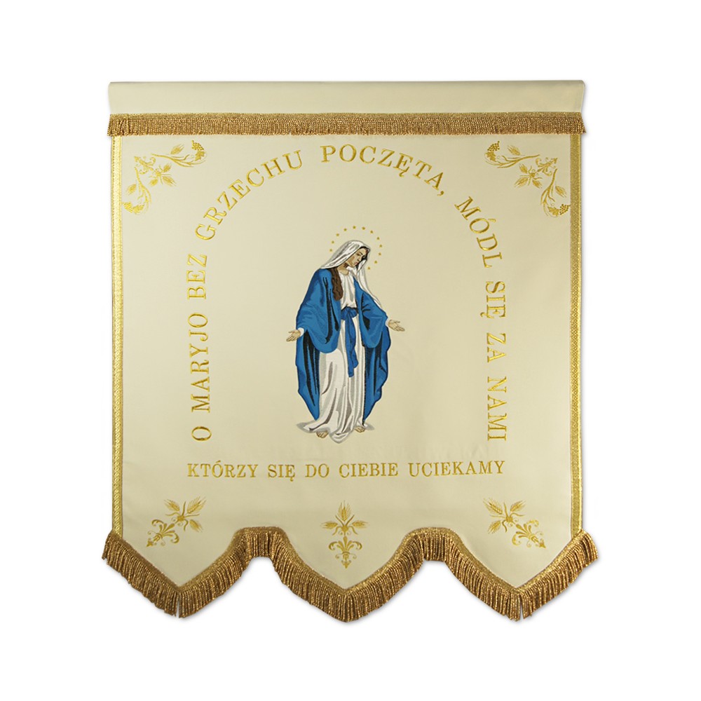 Marian Church Banner (Ch-8) -THE FRONT