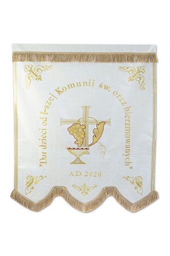 Church Banner CH-11-THE BACK-  "St. John Bosko"