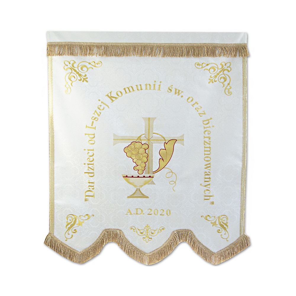 Church Banner CH-11-THE BACK-  "St. John Bosko"