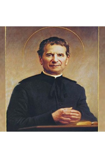 Church Banner CH-11-THE BACK-  "St. John Bosko"