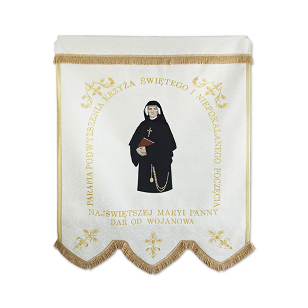 Banner  14 – RÜCKSEITE – „Jesus, ich vertraue auf Dich“