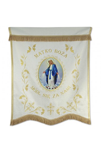 Church Banner  Ch-17 -THE BACK