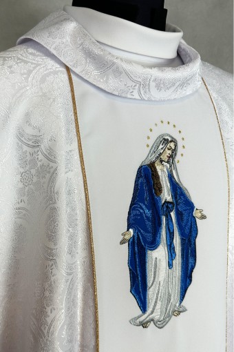 Chasuble 344 "The blessed Virgin Mary"