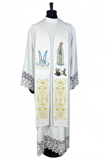Stole  S-229b „Our Lady of Fatima”
