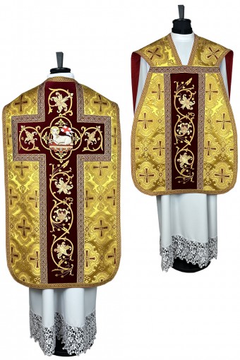 Chasuble 337b fiddleback