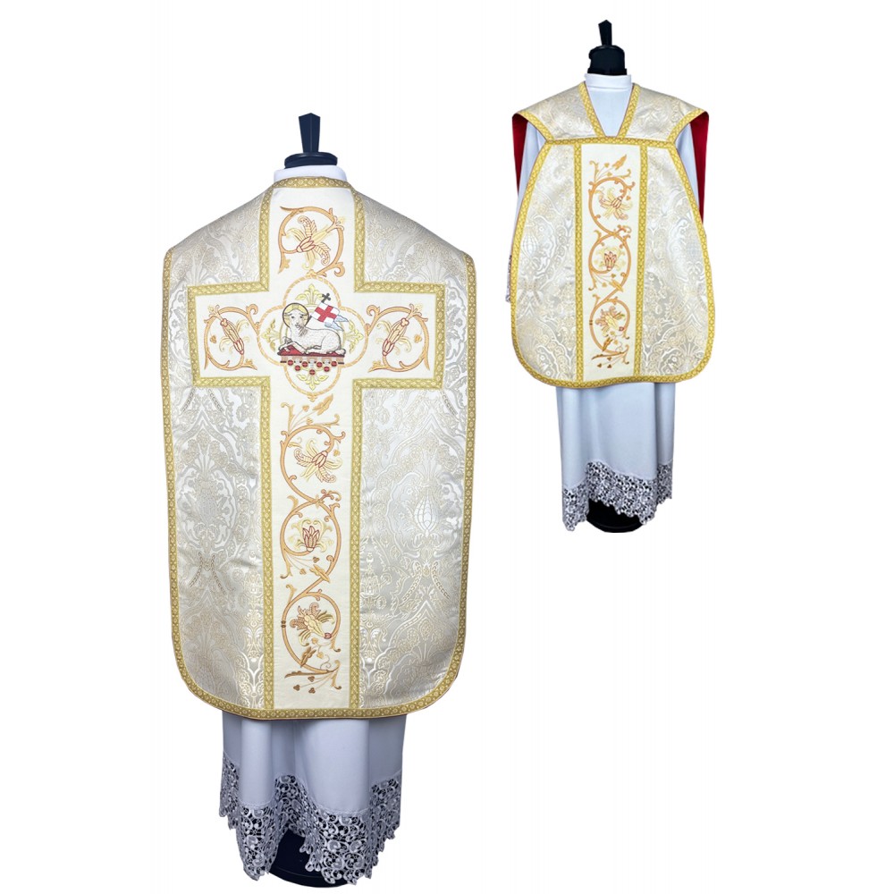 Chasuble 337b-15 à dos violoné