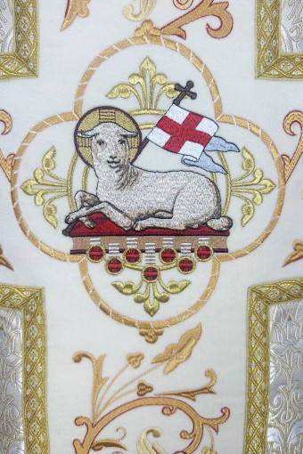Chasuble 337b-15 à dos violoné