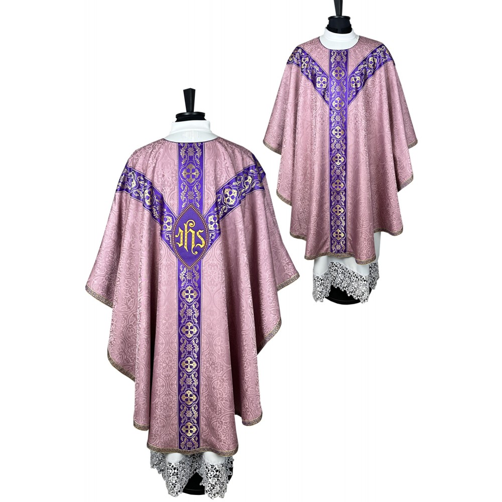 chasuble 371 rose