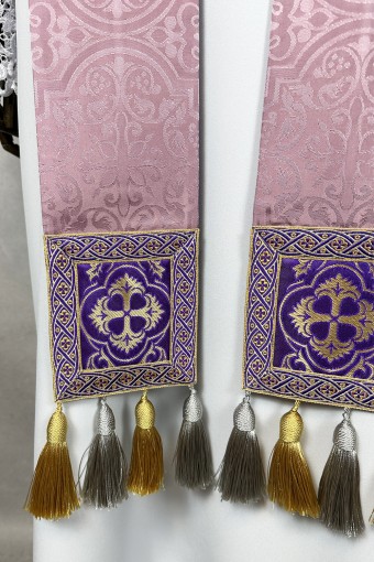 chasuble 371 rose