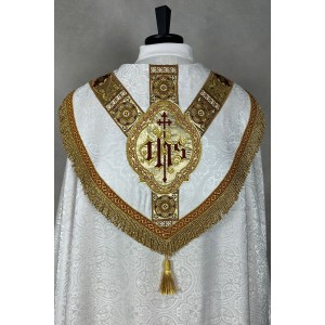 Zestaw kapa 398 + welon liturgiczny