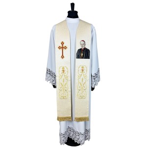 Stuła z Kardynałem Stefanem Wyszyńskim S- 137