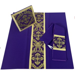 Burse, maniple and chalice veil set BV-143