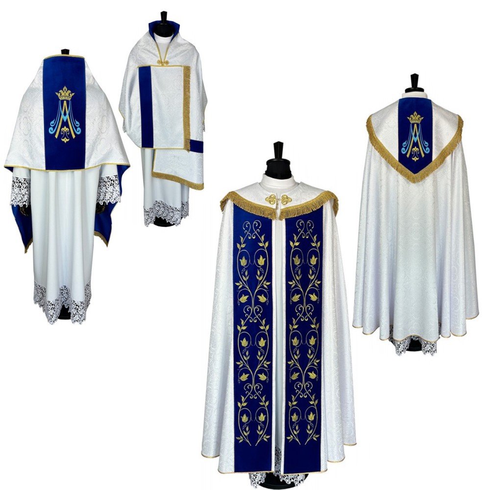 Zestaw kapa 20 d-2 + welon liturgiczny
