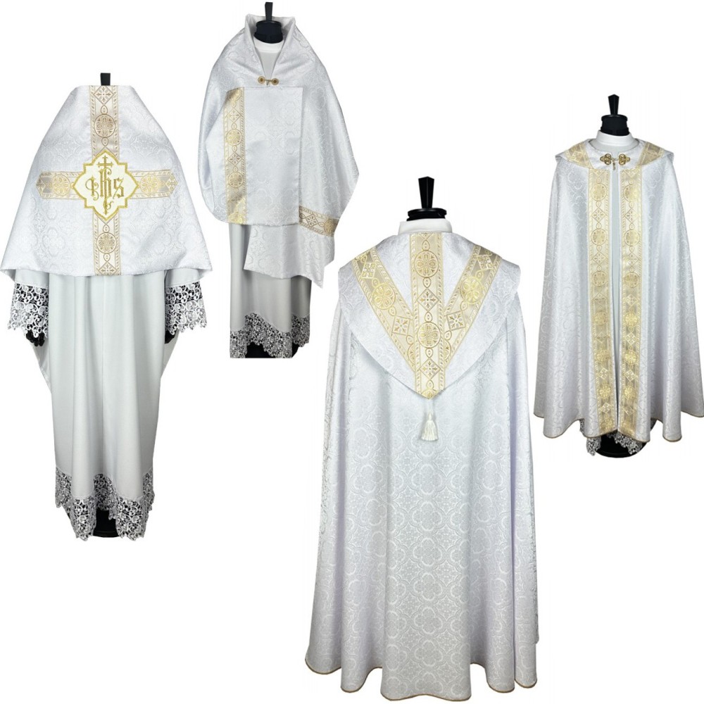 Zestaw kapa 134 + welon liturgiczny