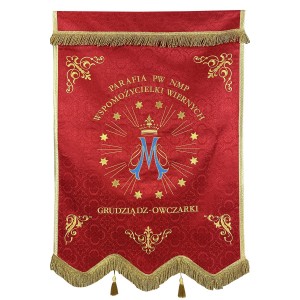 Church Banner Ch- 53 -THE BACK